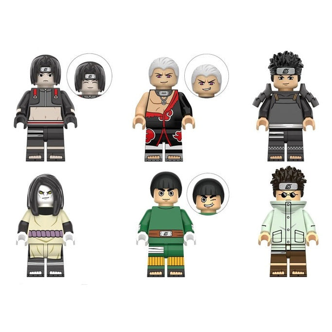 Manga Ninja Warrior Collectible Figurines