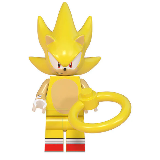 Custom-Compatible Blue Speedster Minifigure Set – Brick Building Fit