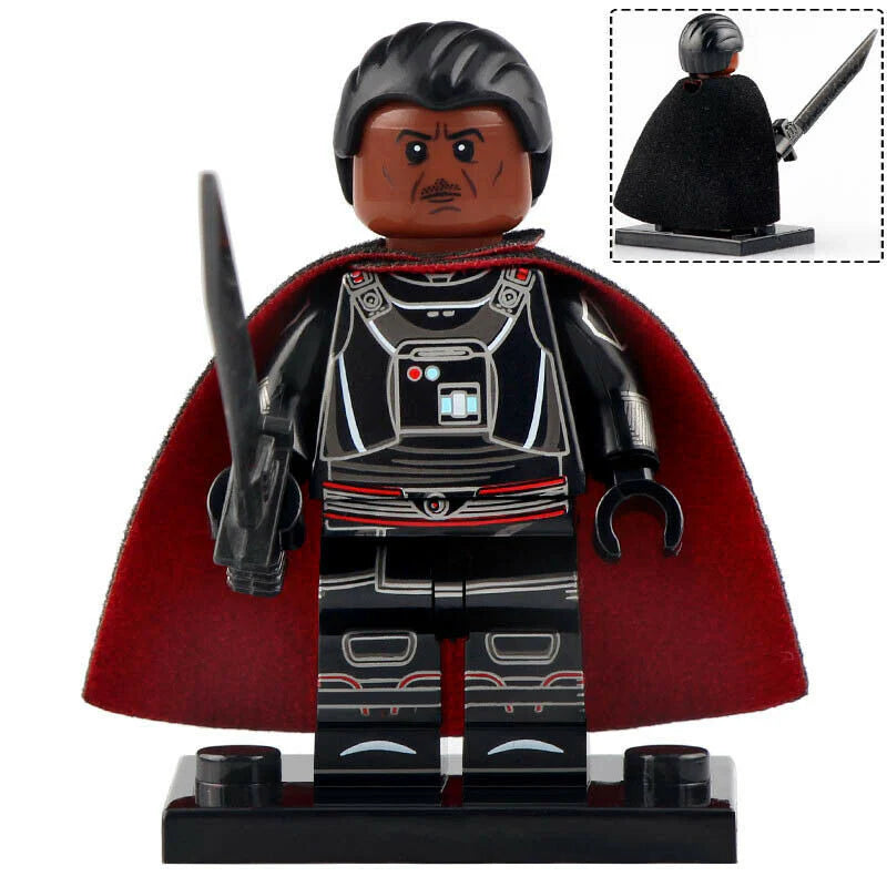 Custom-Compatible Imperial Leader Minifigure – Brick Building Fit