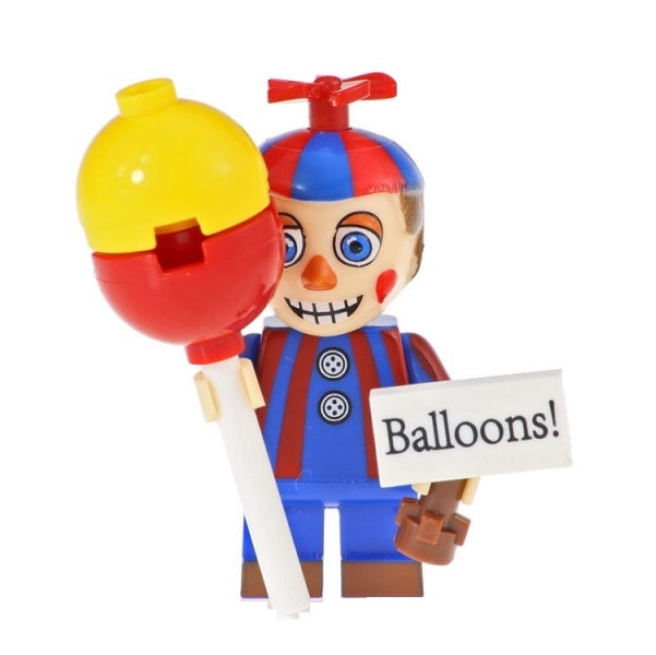 Animatronic Iconic Mascot Minifigure Set – Horror-Style Collectible