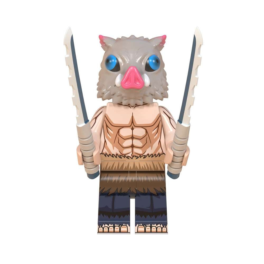 Bargain Brix Action Figures Wild Boar Warrior Anime Blade Warriors Figurine Set