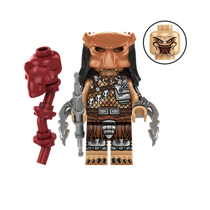 Alien Hunter Warrior Figurines
