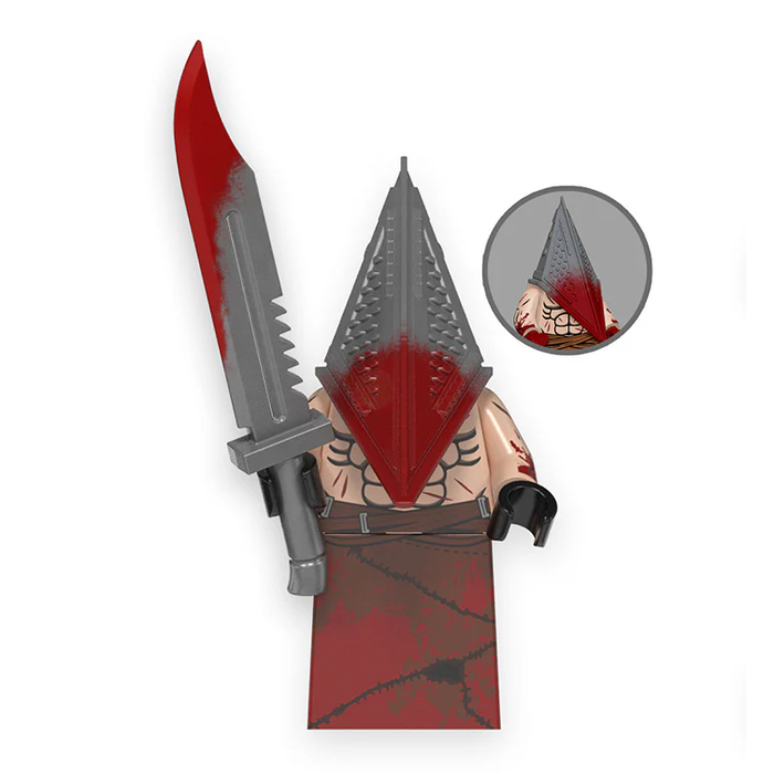 Spooky Creations Halloween Scary Movie Brick Figurines Set