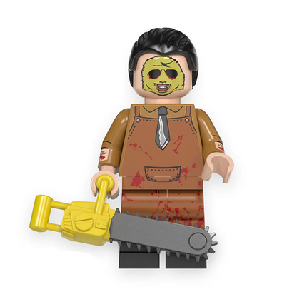 Spooky Creations Halloween Scary Movie Brick Figurines Set