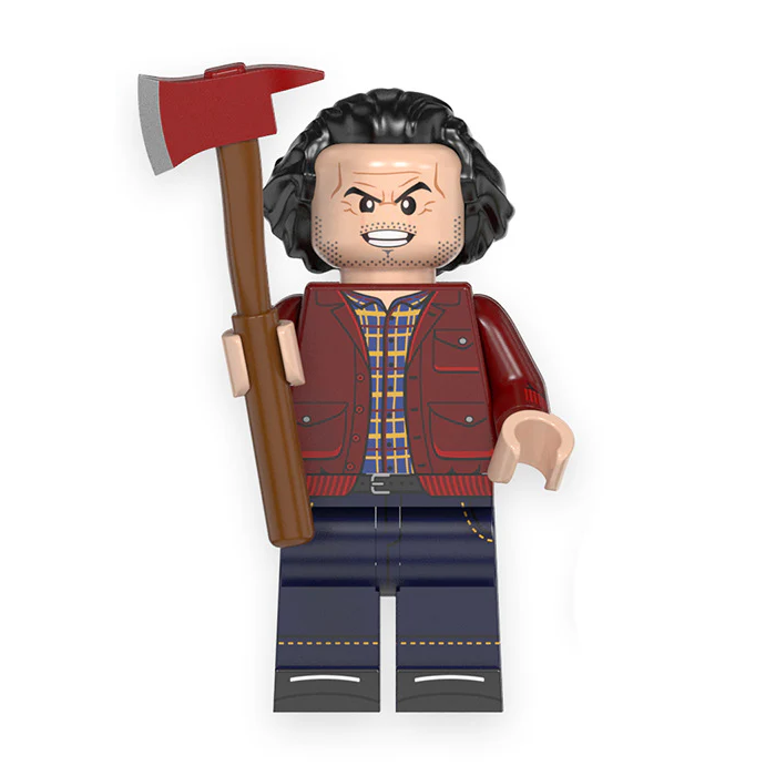 Spooky Creations Halloween Scary Movie Brick Figurines Set