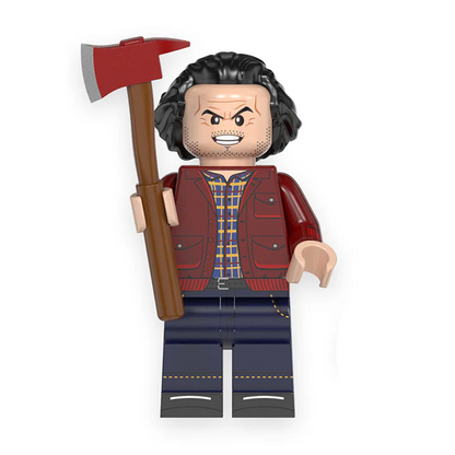 Spooky Creations Halloween Scary Movie Brick Figurines Set