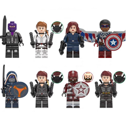 Marvel Black Widow Figurines