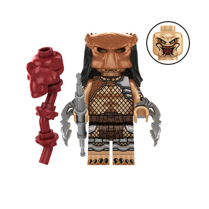Alien Hunter Warrior Figurines