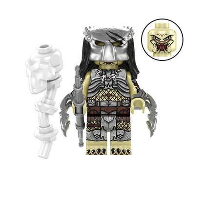 Alien Hunter Warrior Figurines
