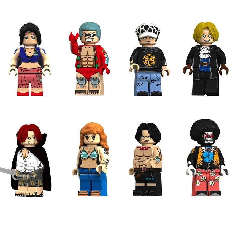 Anime Pirate Collectible Figurines