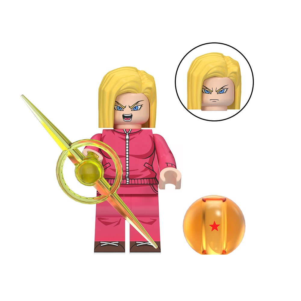 Anime Power Warrior Figurines