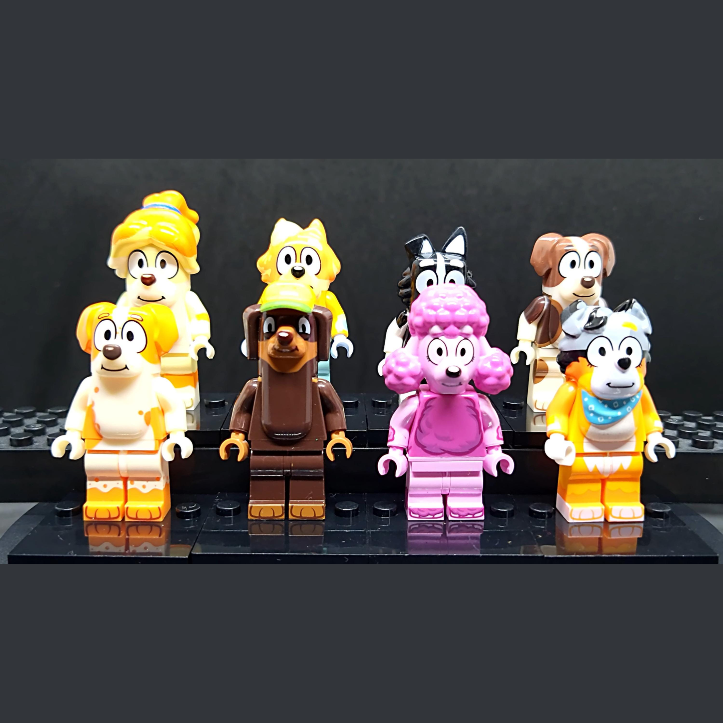 Disney Bluey Figurine Set