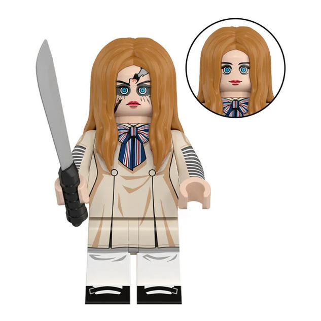 Horror Movie Figurines (Chucky, Bride of Chucky, M3GAN, Valak the Nun, Ash Williams, Art the Clown, Billy, Pale Girl, and Lilly D' Abo)