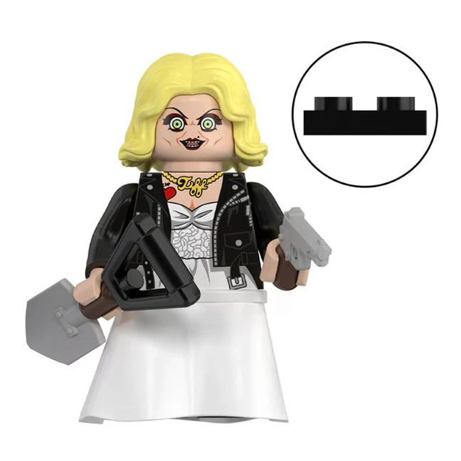 Horror Movie Figurines (Chucky, Bride of Chucky, M3GAN, Valak the Nun, Ash Williams, Art the Clown, Billy, Pale Girl, and Lilly D' Abo)