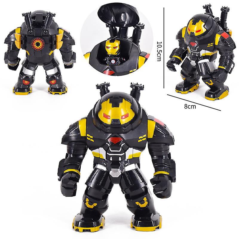Marvel Avengers Ironman Black and Gold Hulkbuster Figurine