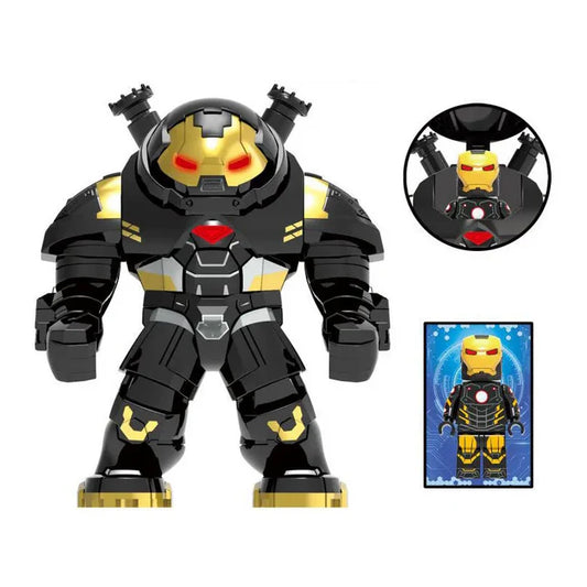 Marvel Avengers Ironman Black and Gold Hulkbuster Figurine