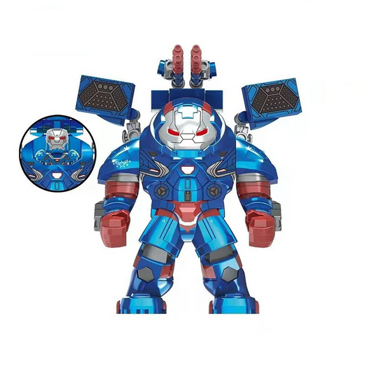 Marvel Avengers Ironman Iron Patriot Hulkbuster Figurine