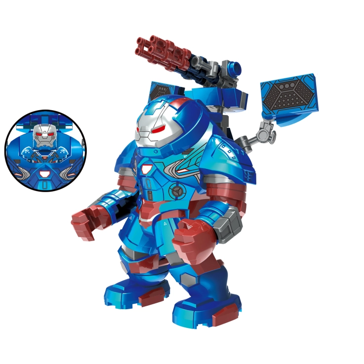 Marvel Avengers Ironman Iron Patriot Hulkbuster Figurine