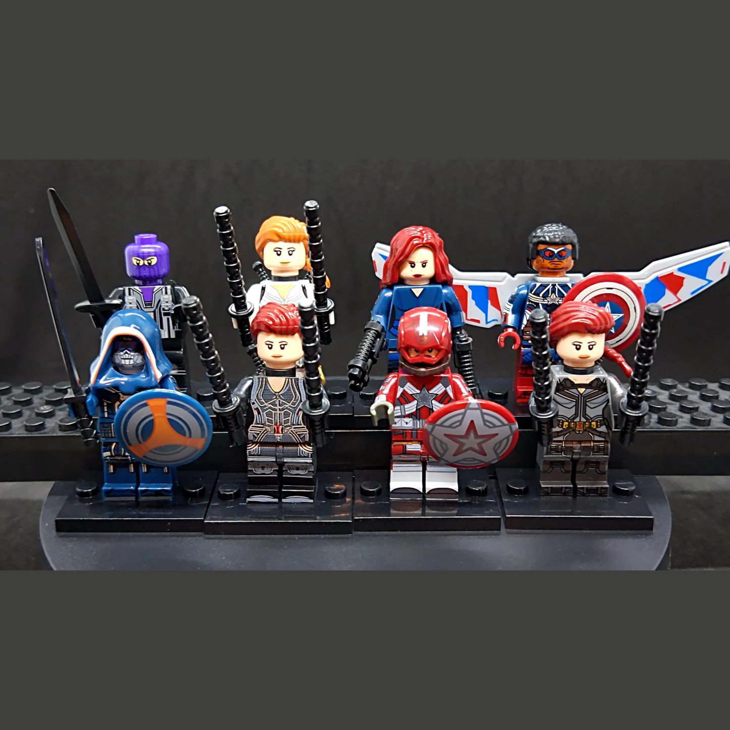 Marvel Black Widow Figurines