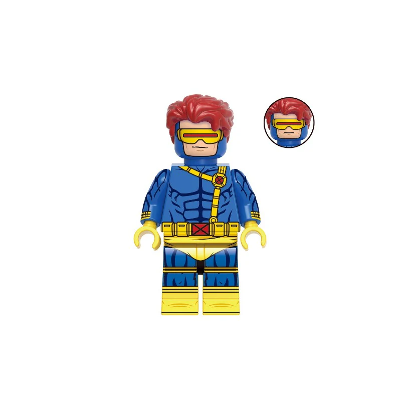 Marvel Original X-Men Figurines (Wolverine, Cyclops, White Queen, Magneto, Gambit, Beast, Jubilee, Jean, Storm, & Rogue)
