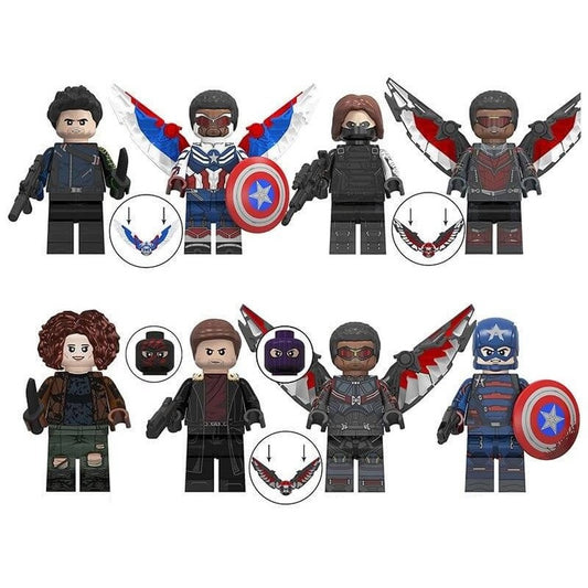 Marvel The Falcon and the Winter Soldier Figurines