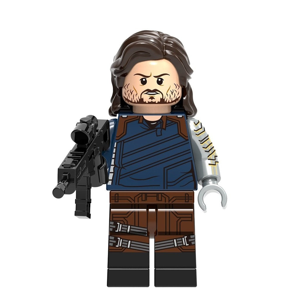 Custom-Compatible Tactical Cyborg Soldier Minifigure – Brick Building Fit