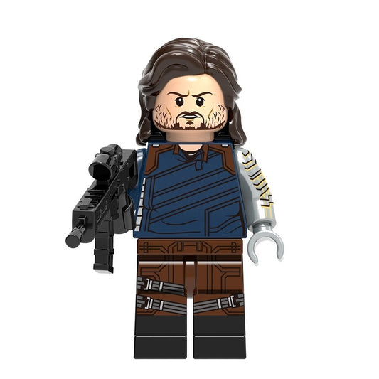 Custom-Compatible Tactical Cyborg Soldier Minifigure – Brick Building Fit