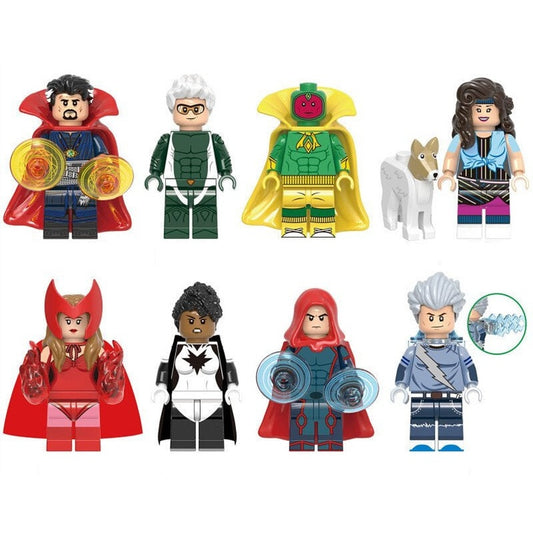 Custom-Compatible Magical Duo Minifigure Set – Brick Building Fit