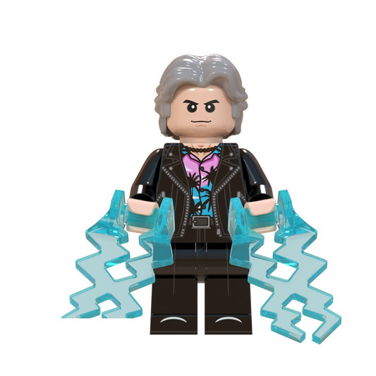 Custom-Compatible Speedster Hero Minifigure – Brick Building Fit