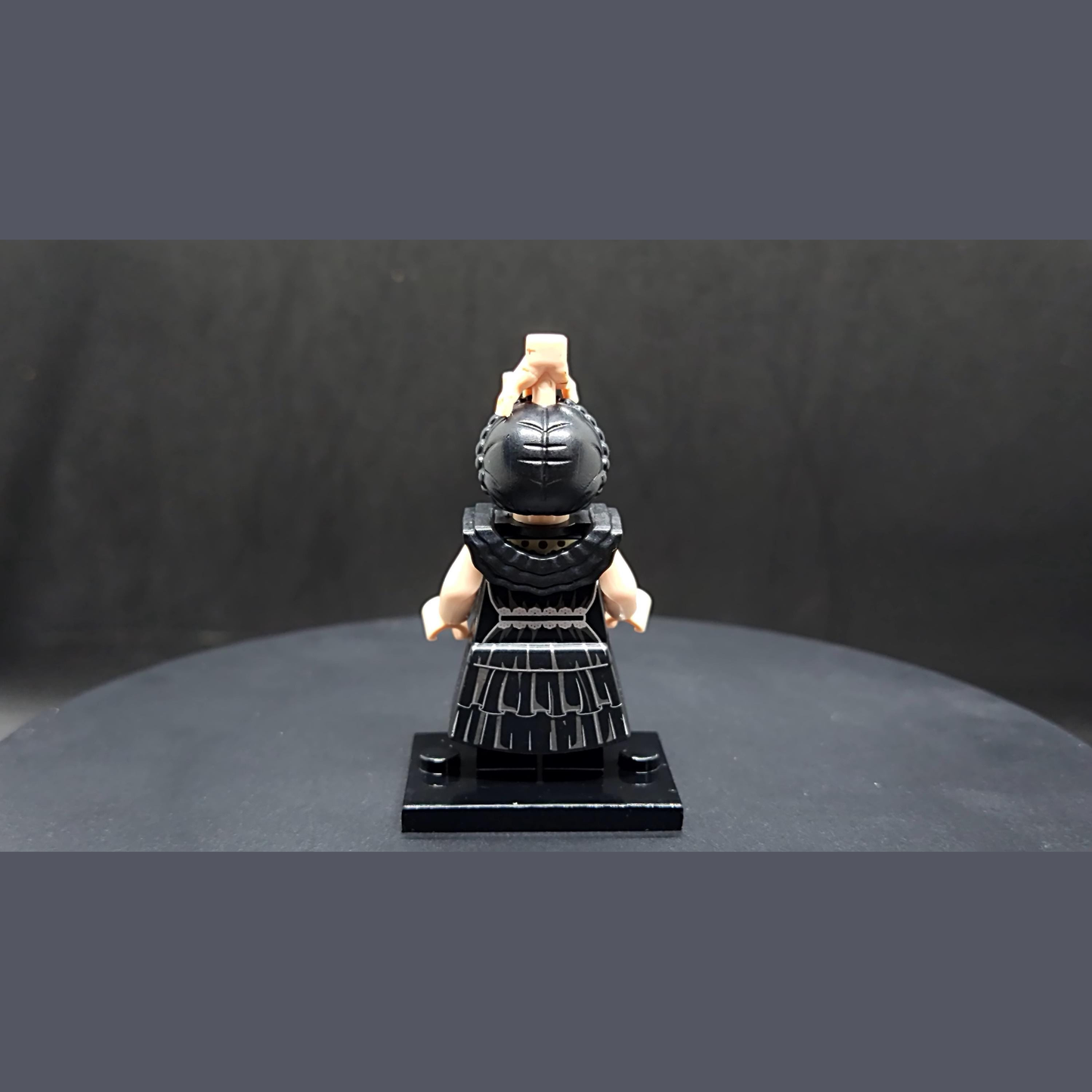 Custom-Compatible Gothic Schoolgirl Minifigure – Brick Building Fit