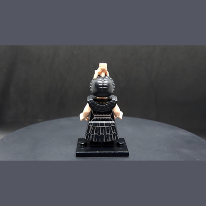 Custom-Compatible Gothic Schoolgirl Minifigure – Brick Building Fit