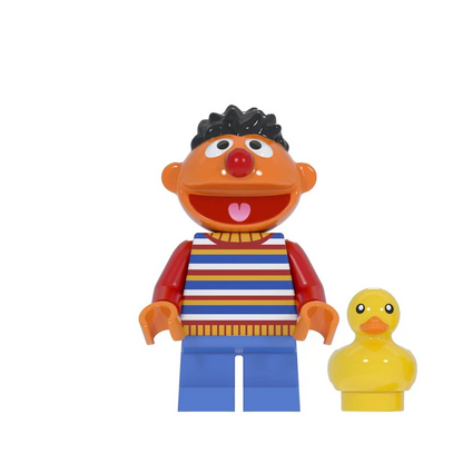 Custom-Compatible Friendly Character Minifigure Set – Brick Building Fit