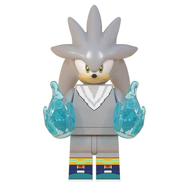 Custom-Compatible Blue Speedster Minifigure Set – Brick Building Fit