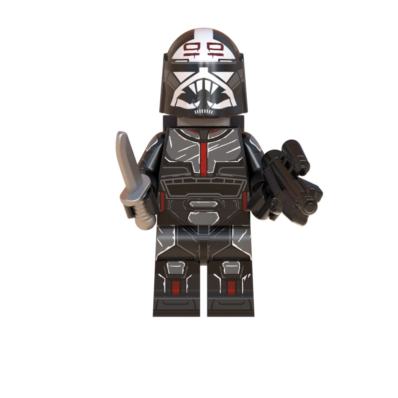 Custom-Compatible Elite Trooper Minifigure Set – Brick Building Fit