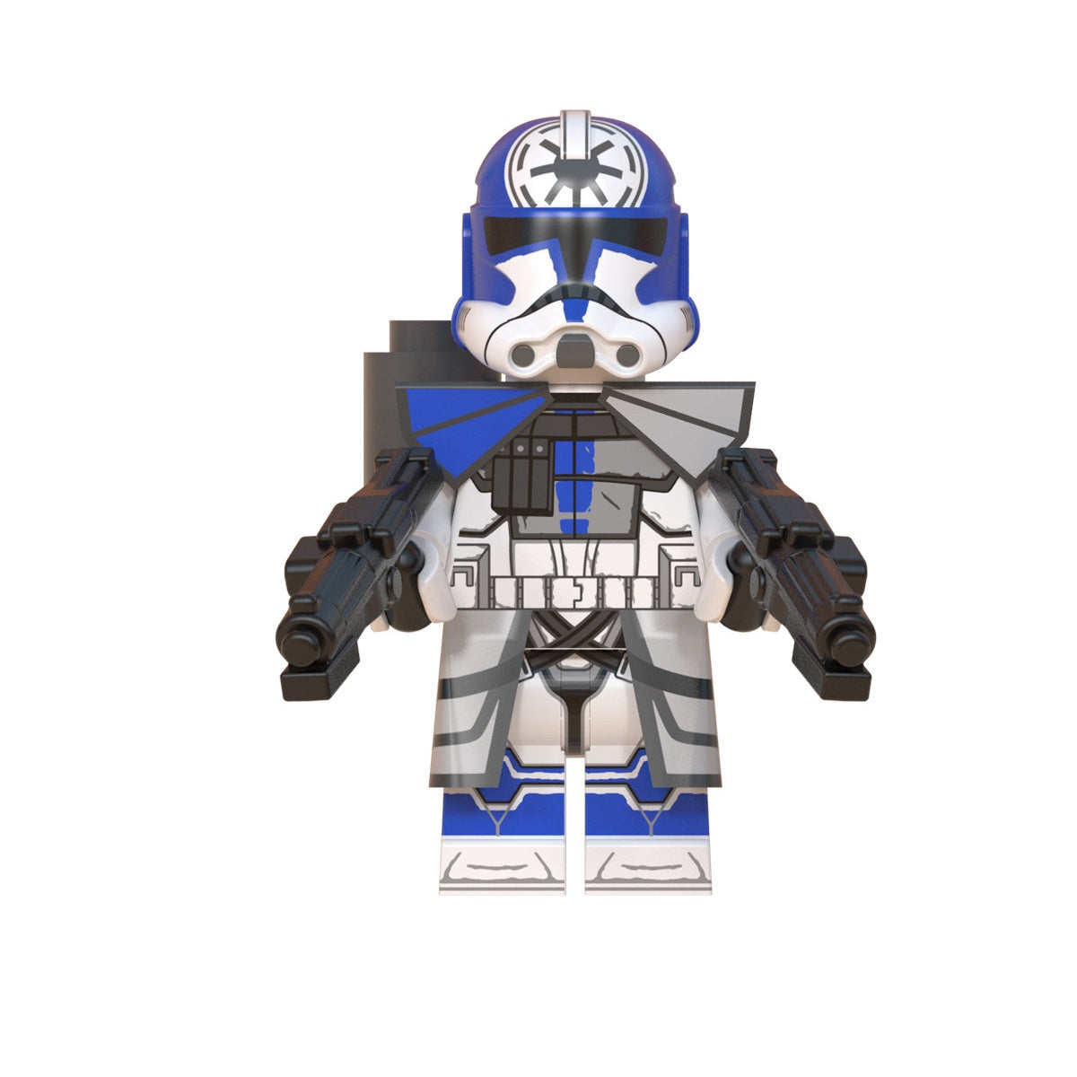 Custom-Compatible Elite Trooper Minifigure Set – Brick Building Fit