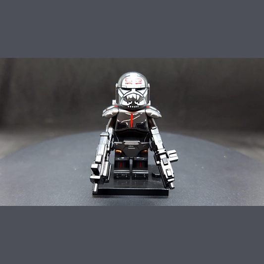 Custom-Compatible Elite Clone Minifigure Set – Brick Building Fit