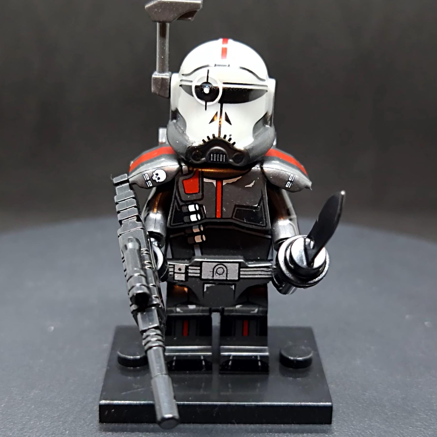 Custom-Compatible Elite Clone Minifigure Set – Brick Building Fit