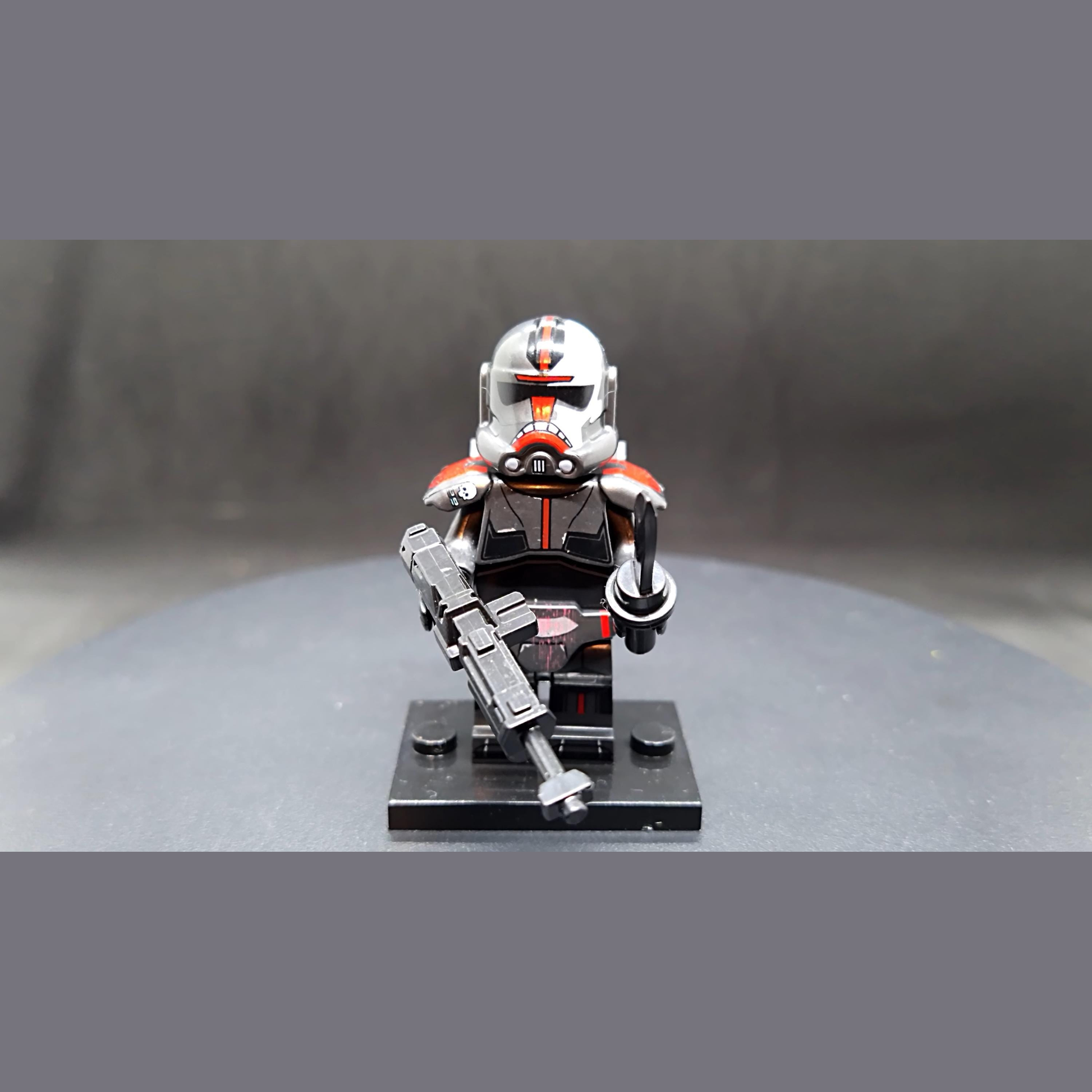 Custom-Compatible Elite Clone Minifigure Set – Brick Building Fit