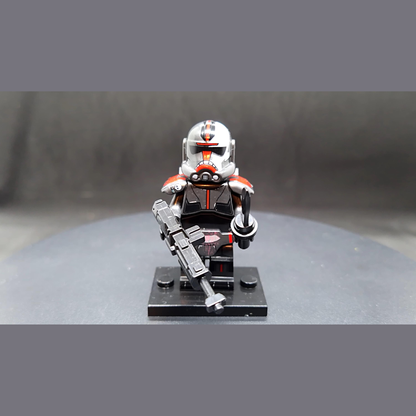 Custom-Compatible Elite Clone Minifigure Set – Brick Building Fit