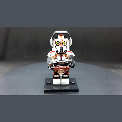 Custom-Compatible Elite Clone Minifigure Set – Brick Building Fit
