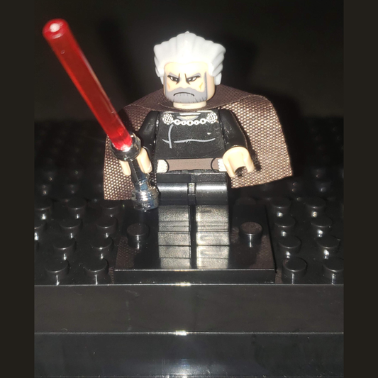 Custom-Compatible Sith Elder Minifigure – Brick Building Fit