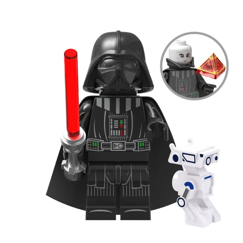Custom-Compatible Galactic Hero Minifigure Set – Brick Building Fit