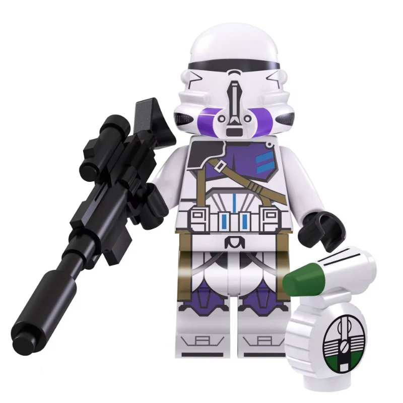 Custom-Compatible Galactic Hero Minifigure Set – Brick Building Fit