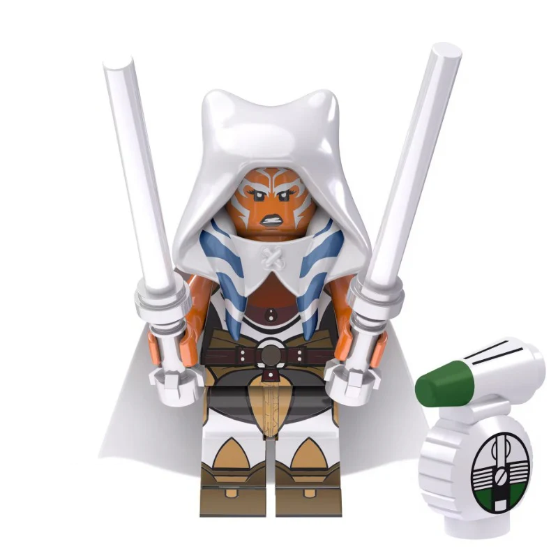Custom-Compatible Galactic Hero Minifigure Set – Brick Building Fit