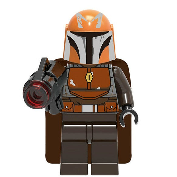 Custom-Compatible Armored Galaxy Warrior Minifigure – Brick Building Fit