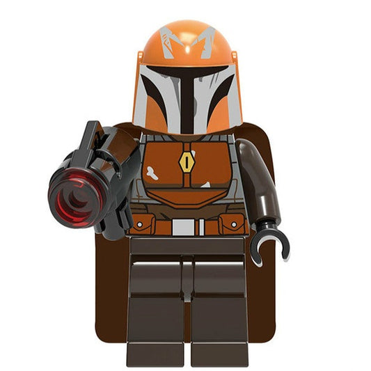 Custom-Compatible Armored Galaxy Warrior Minifigure – Brick Building Fit