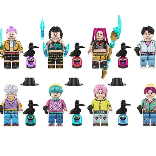 Anime Pop Music Warrior Figurines