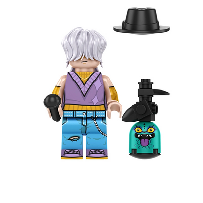 Anime Pop Music Warrior Figurines