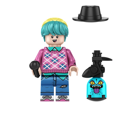 Anime Pop Music Warrior Figurines