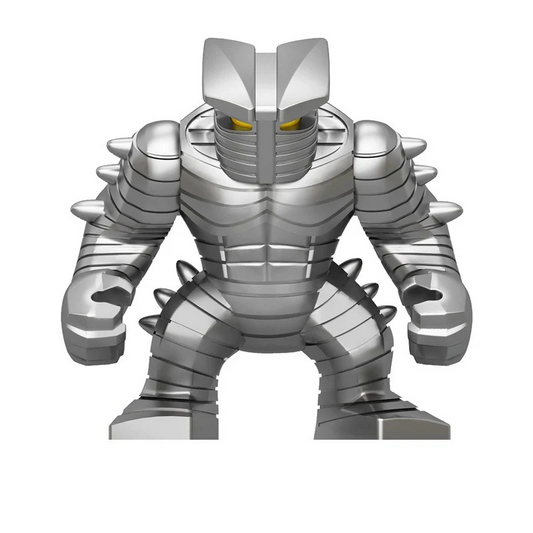 Silver Armored Galactic Sentinel Figurine
